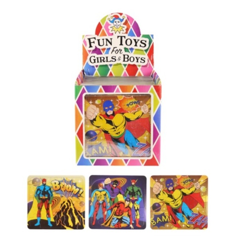 1 superhero Pow & Boom puzzle