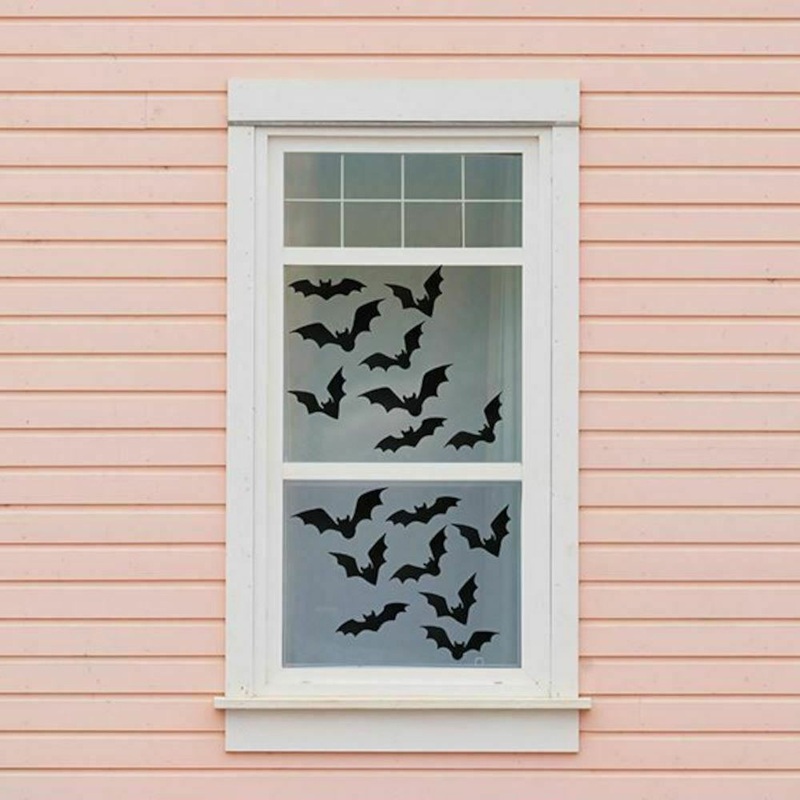 24 bat window stickers