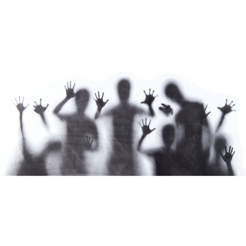 Eerie Shadow Ghosts Decor Sticker 78 x 35cm