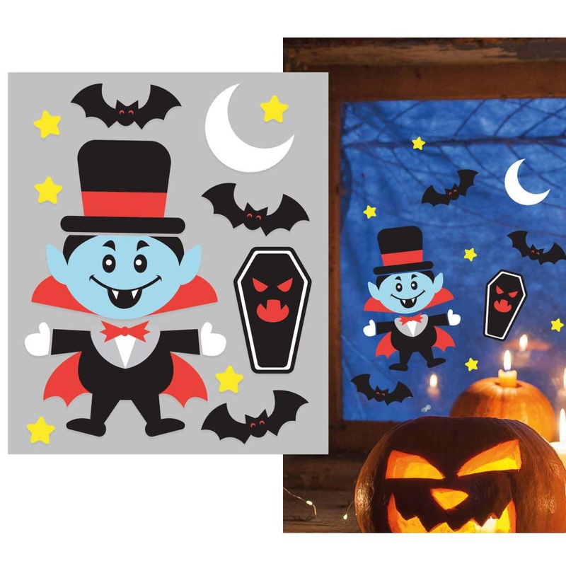 Gel Window Sticker - Little Vampire
