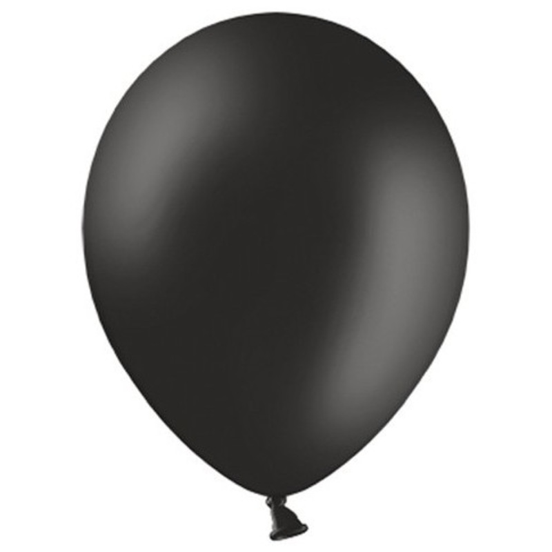 100 Celebration balloons black 29cm